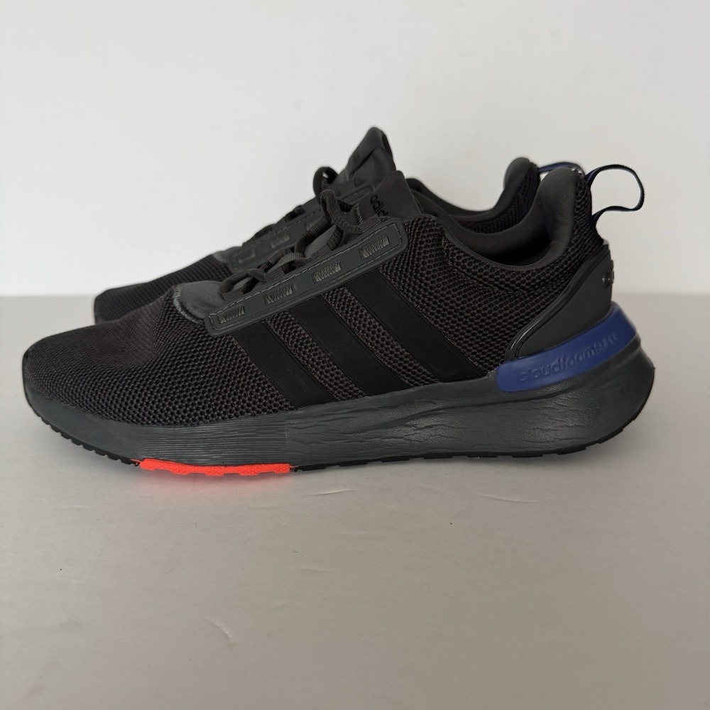adidas Racer TR21 Black Sonic Ink 2021 Mens Cloudfoam Comfort Running Size 7.5